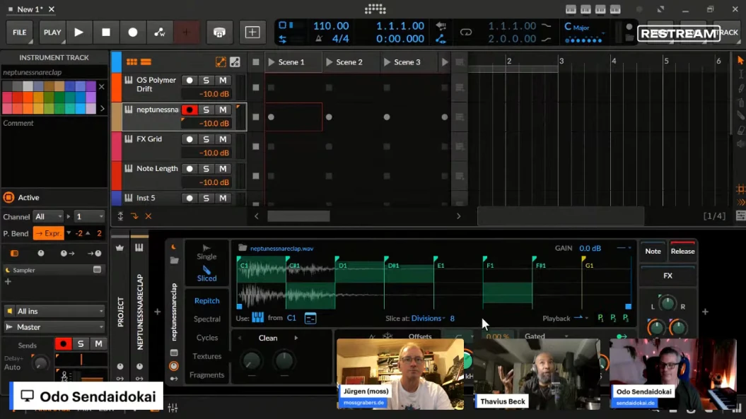 Bitwig 6.1 Beta - Sampler